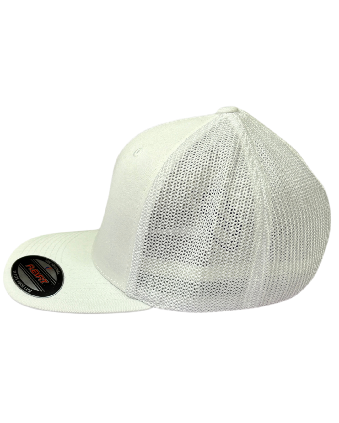 LH White Flexfit Hat