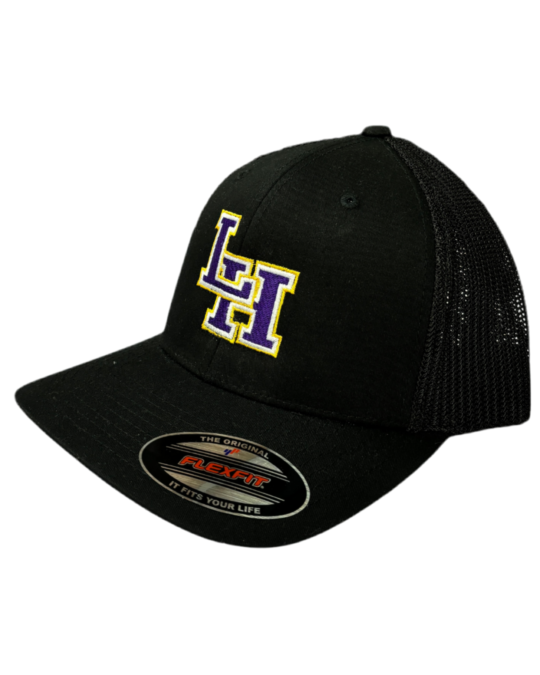 LH Black Flexfit Hat