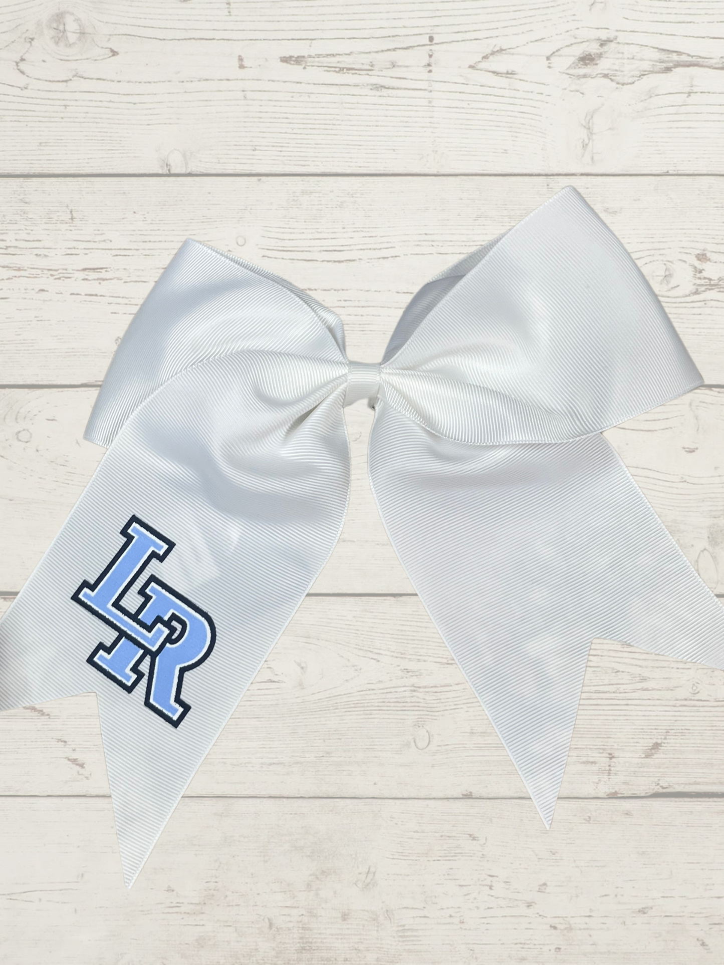 Cheer Bow White LR
