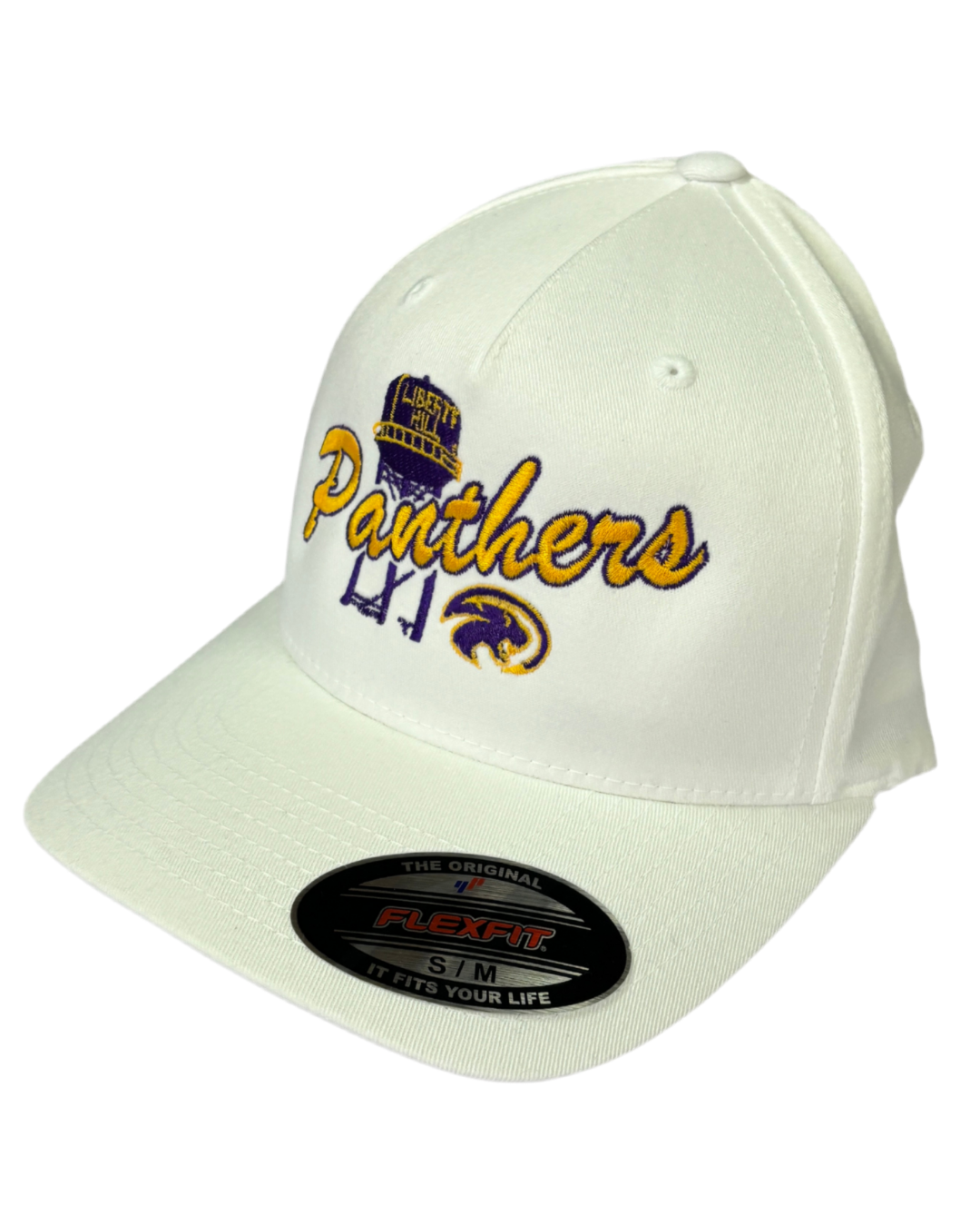 Flexfit Panthers Mural White Hat