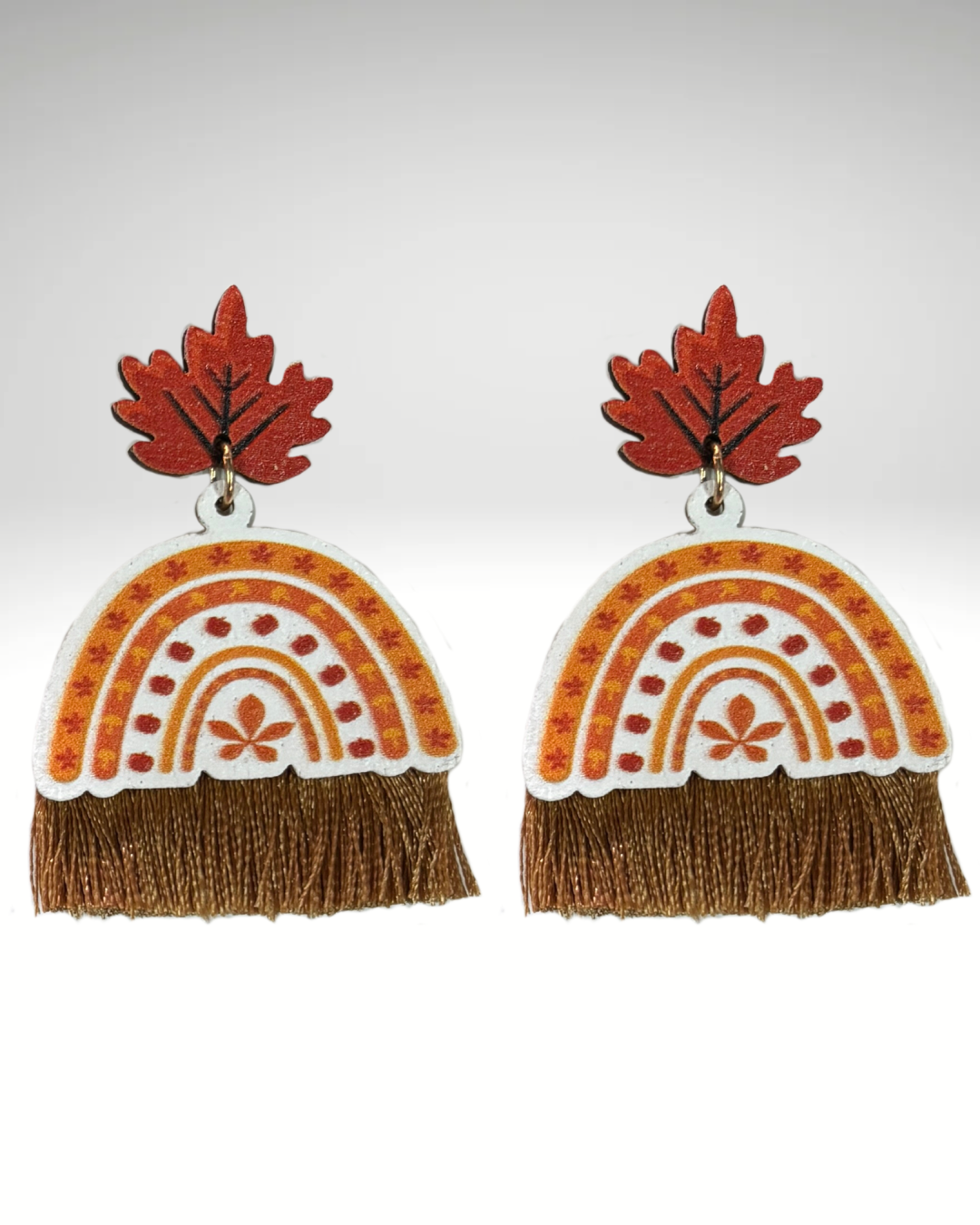 Leaf Drop Earrings