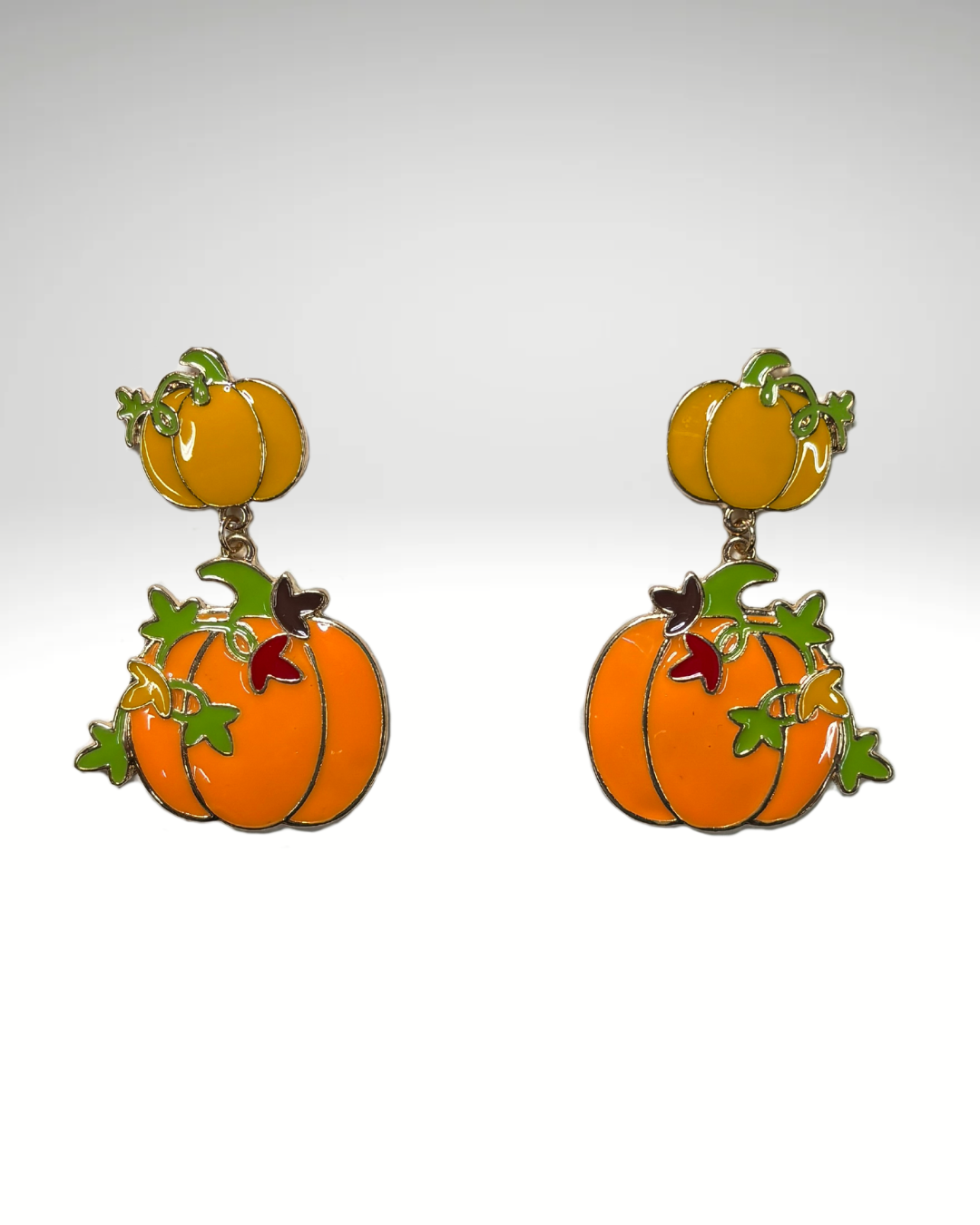 Pumpkin Drop Earrings