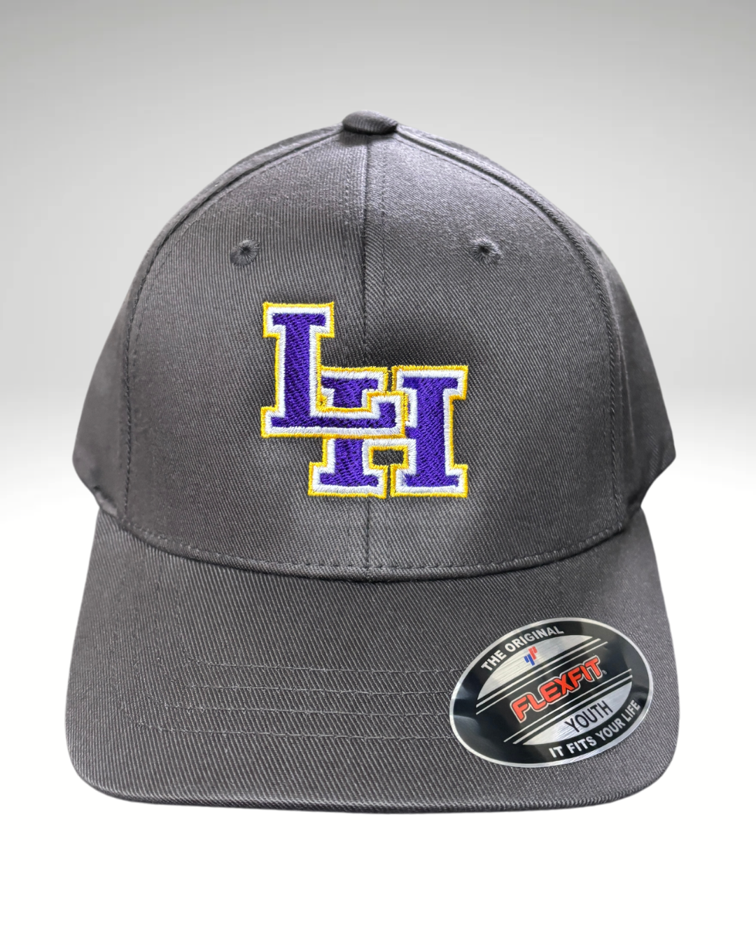 LH Gray Flexfit Hat Youth