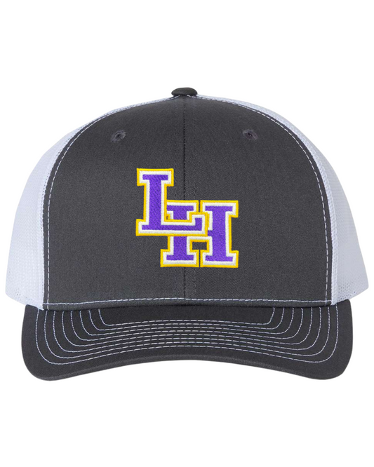 Richardson LH Gray & White Snapback Hat