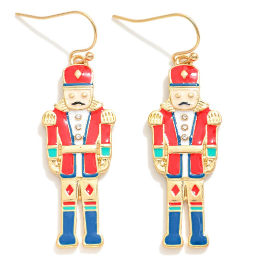 Nutcracker Drop Earrings