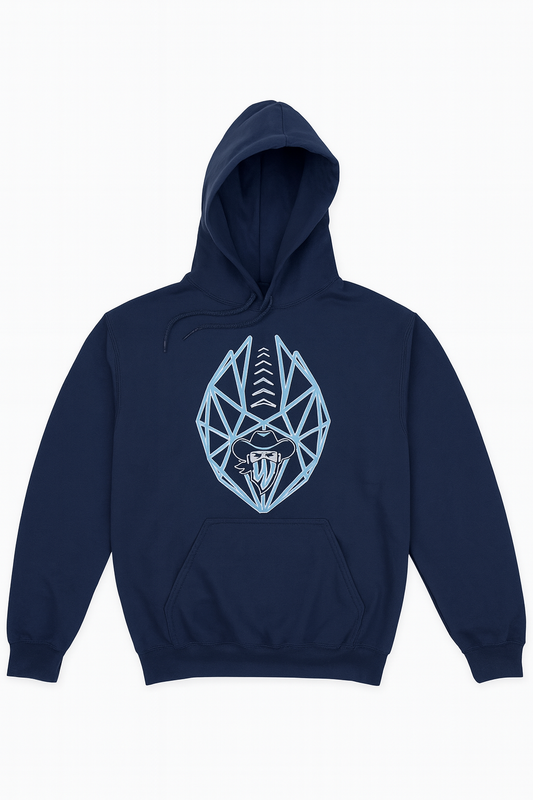 Geometric Wranglers Football Hoodies