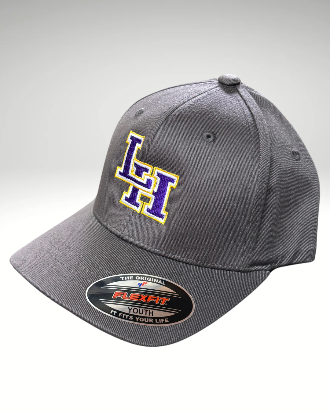 LH Gray Flexfit Hat Youth