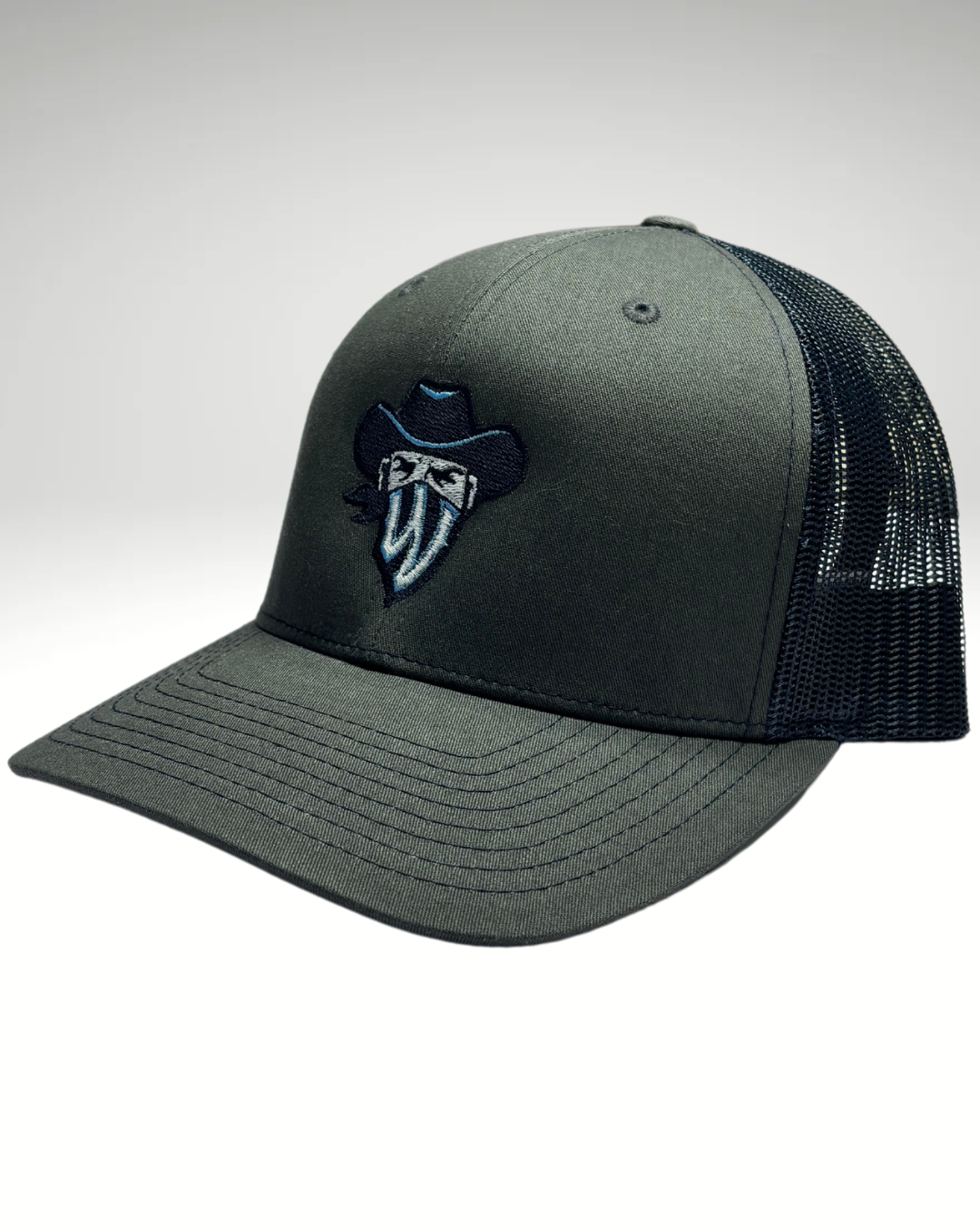 Wrangler Mask Grey & Navy Hat