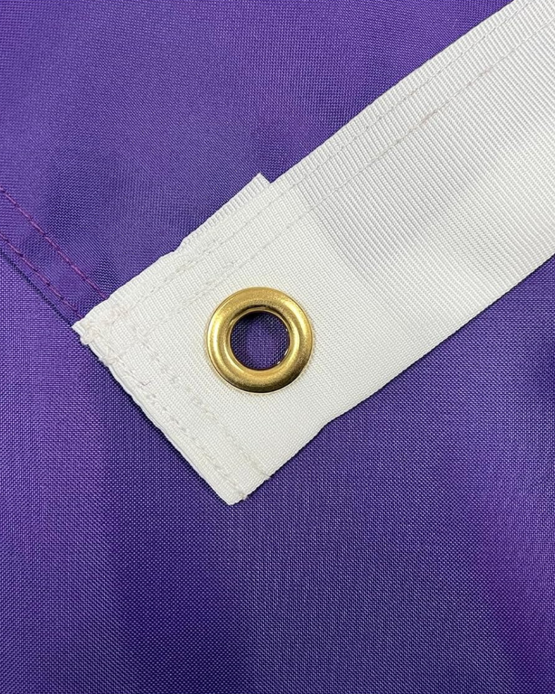 Flag Purple with Yellow Panther head