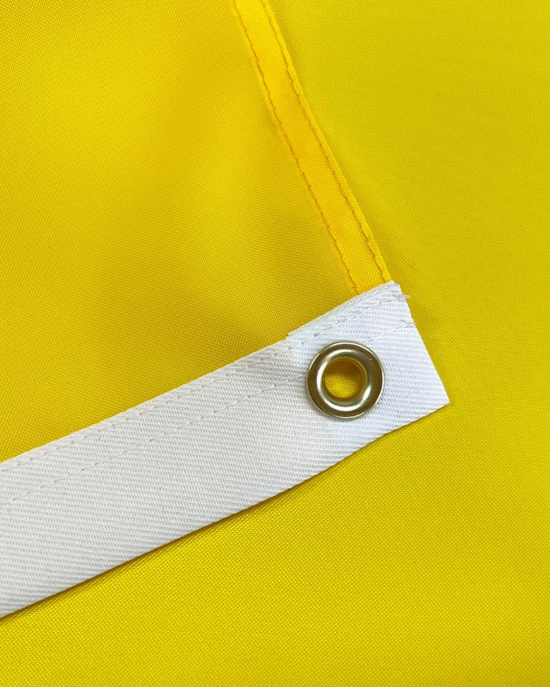 Flag Yellow with Panther Head
