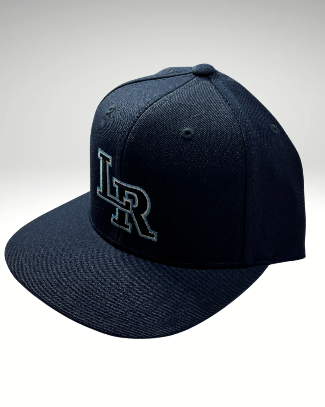 LR Navy Snapback Hat