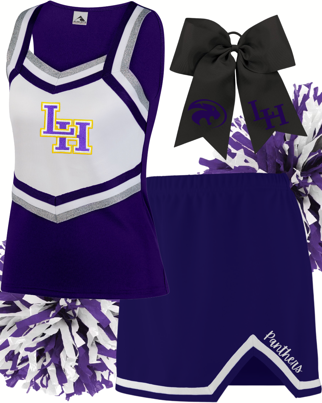 Cheer Skirt Purple- Youth