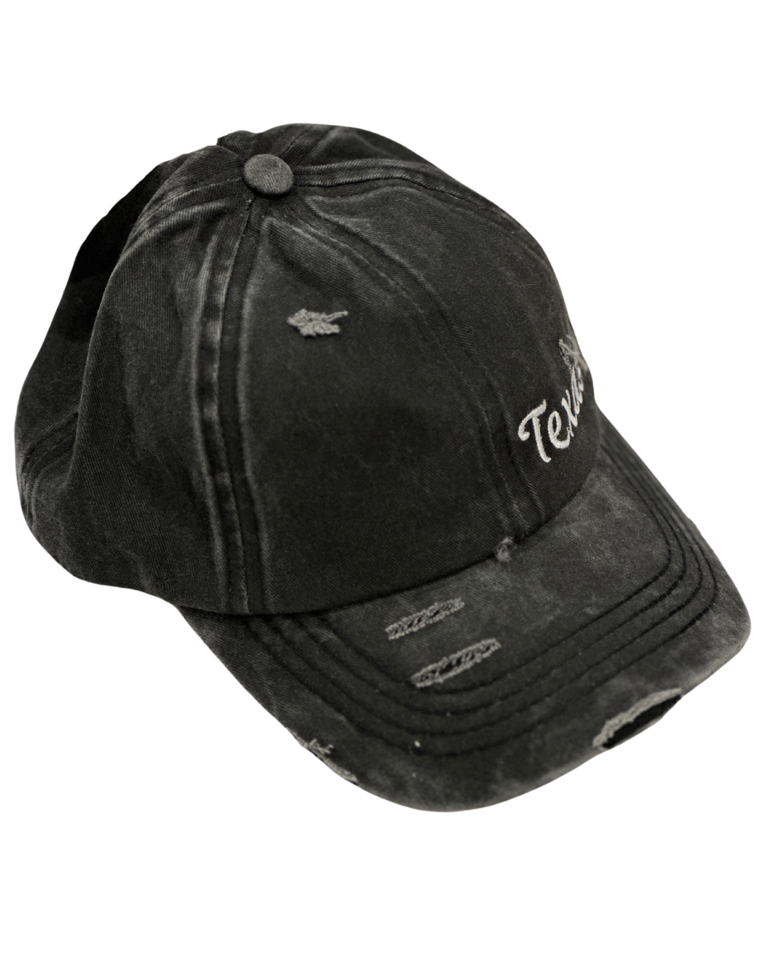 Texas Criss Cross Ponytail Hat