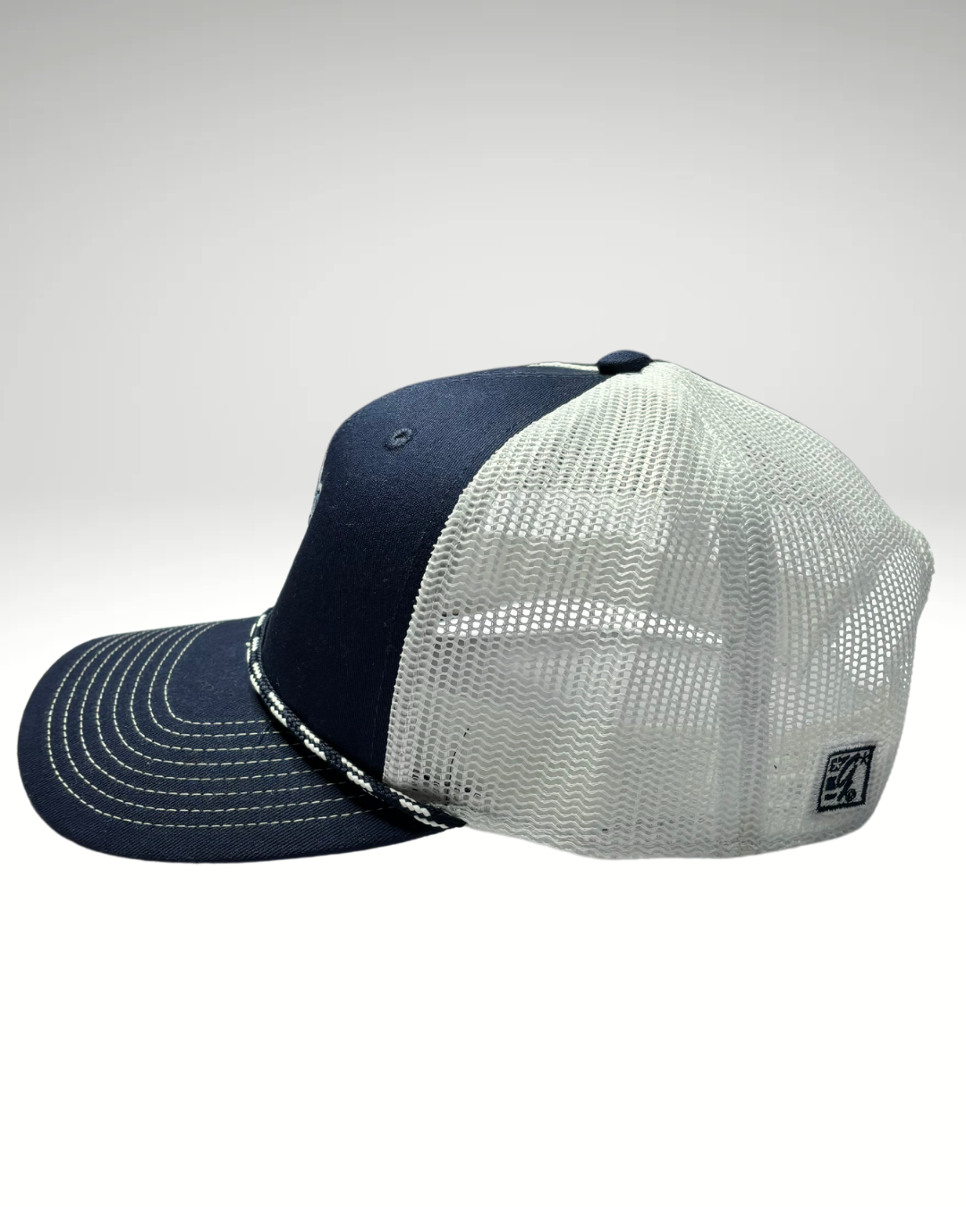 Cord Navy Wrangler Mask Hat