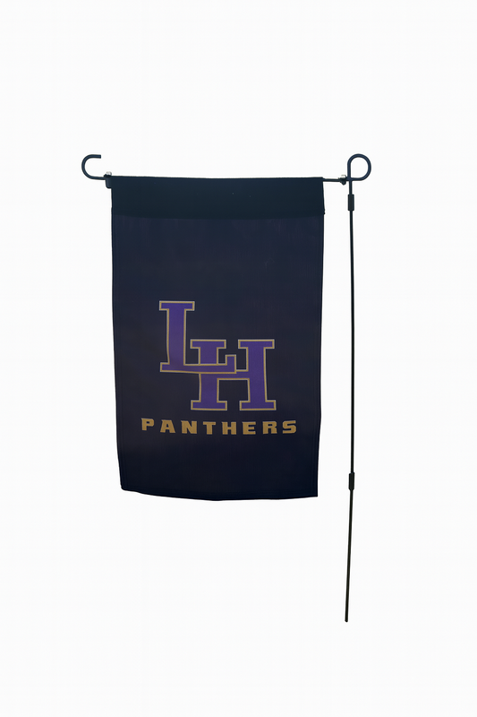 Panther Garden Flag w/stand
