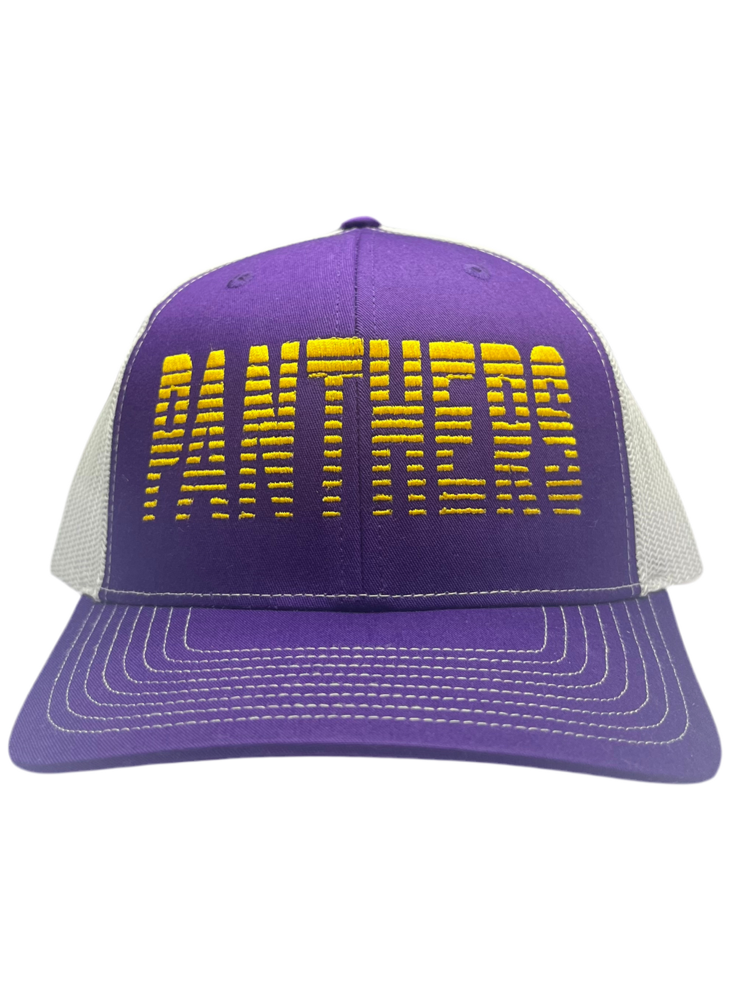 Richardson purple /white Snapback Yellow Faded Panthers