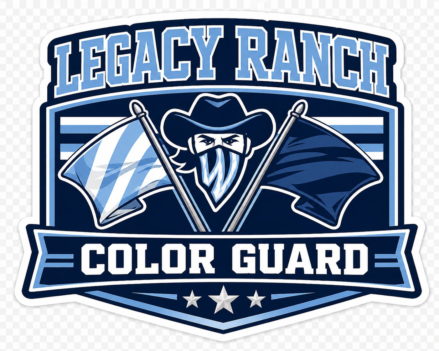 LR Color Guard Sticker
