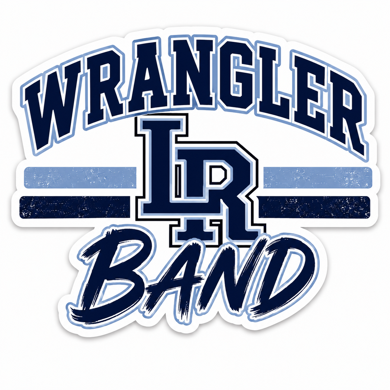 LR Band Sticker