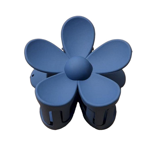 Matte Flower Claw Hair Clip