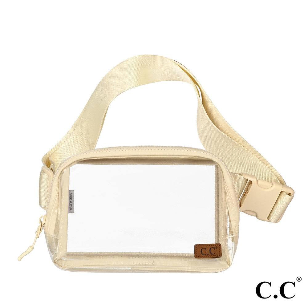 Clear C.C Belt Bag
