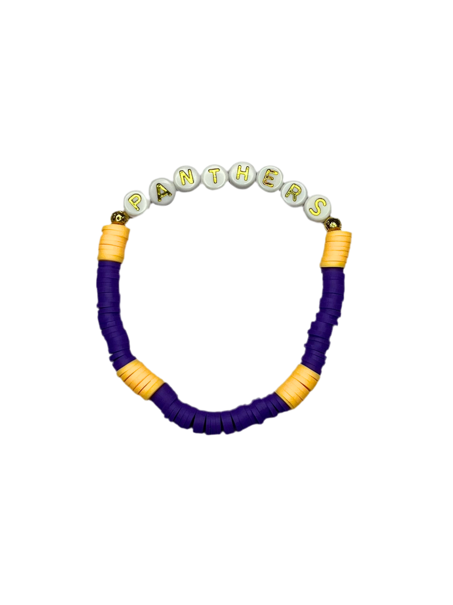 Beaded Bracelet Panthers