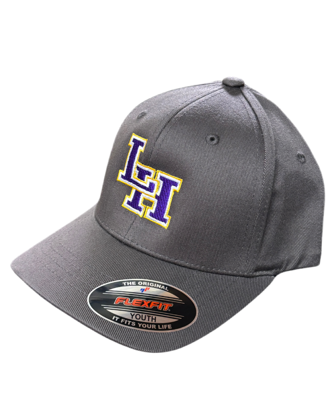 Flexfit Gray LH Hat Youth