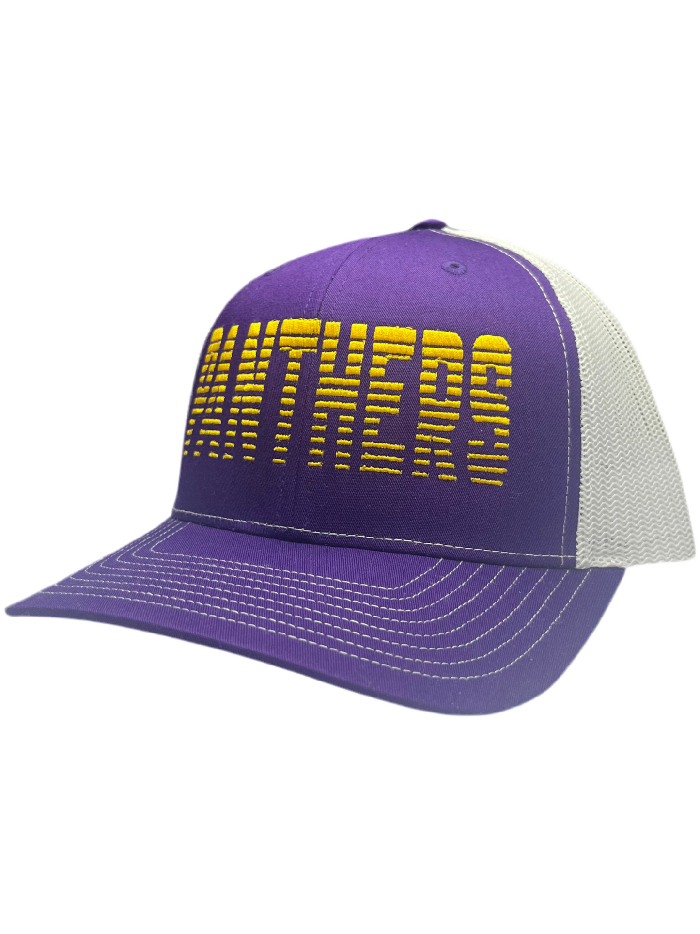 Richardson purple /white Snapback Yellow Faded Panthers