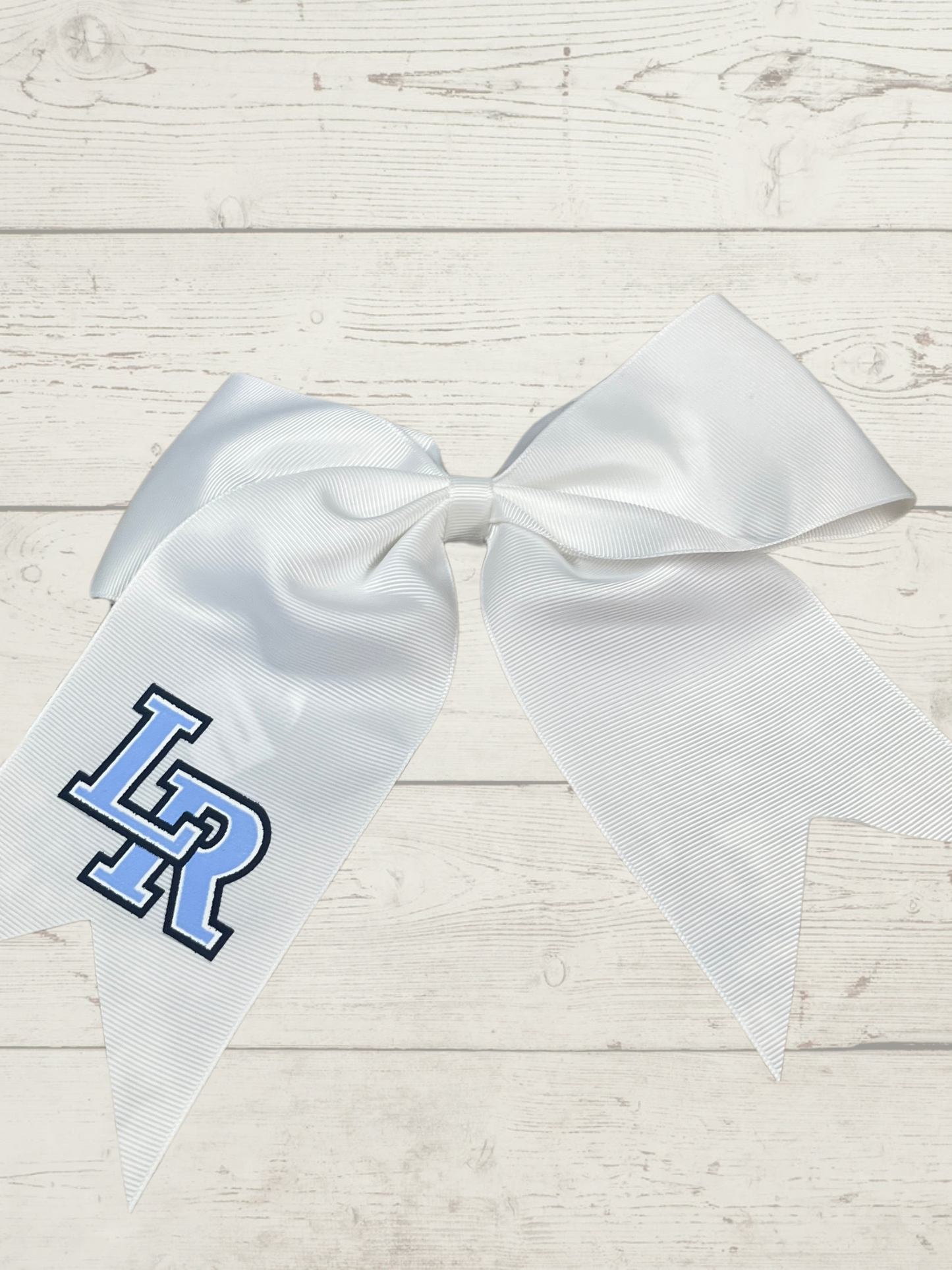 Cheer Bow White LR