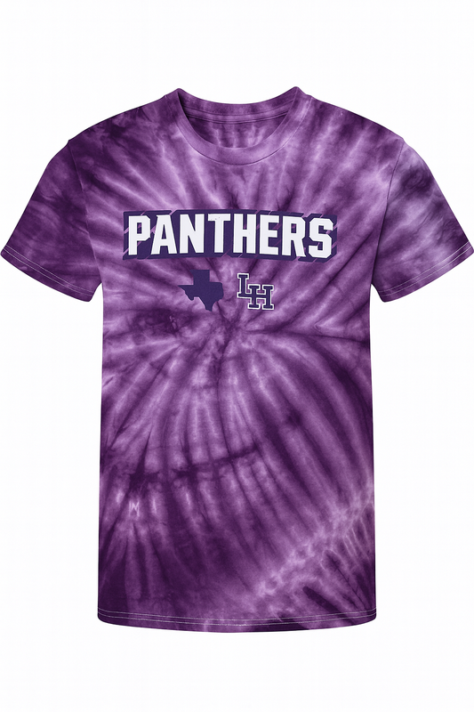 Panther TX LH Tie-Dyed T-Shirt