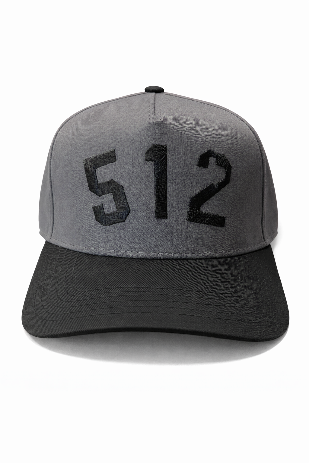 OTTO 512 Black/Grey SnapBack Hat