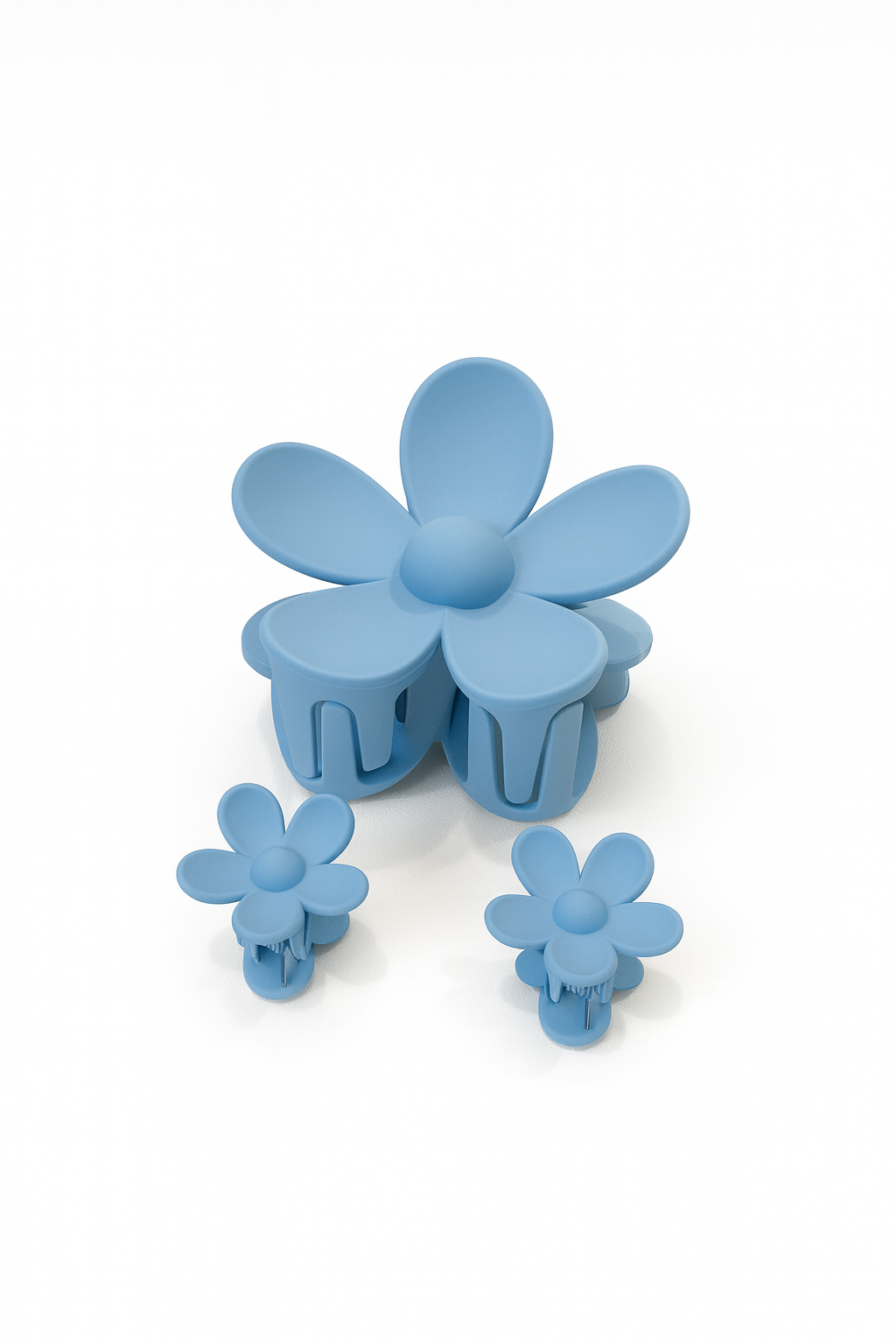 Blue Claw Clip Three Pack