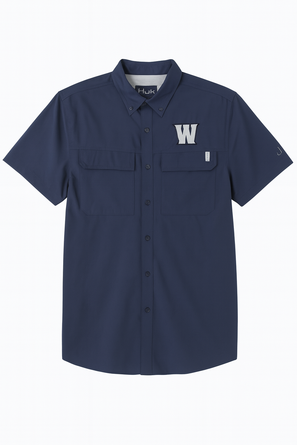 Navy Fishing Shirt HUK Wranglers