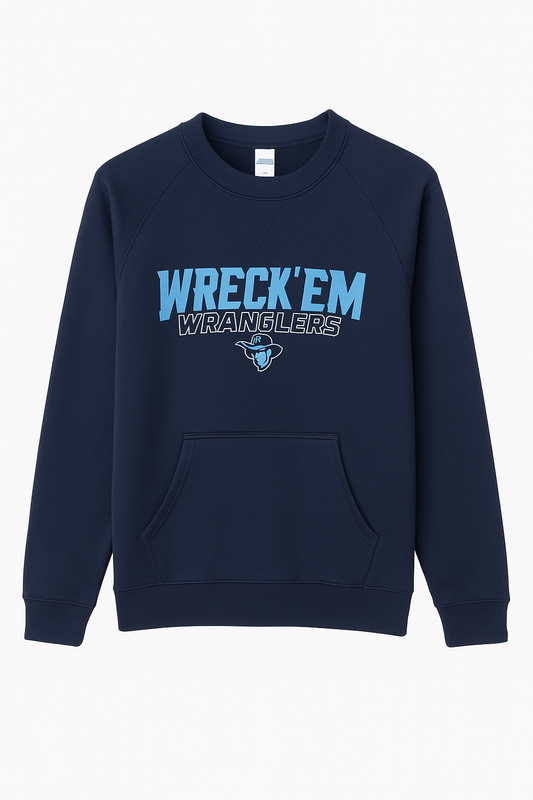 Wreck'em Wranglers Crewneck