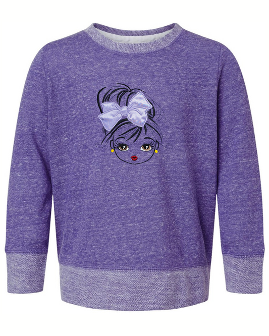 Bow Girl Crewneck Youth