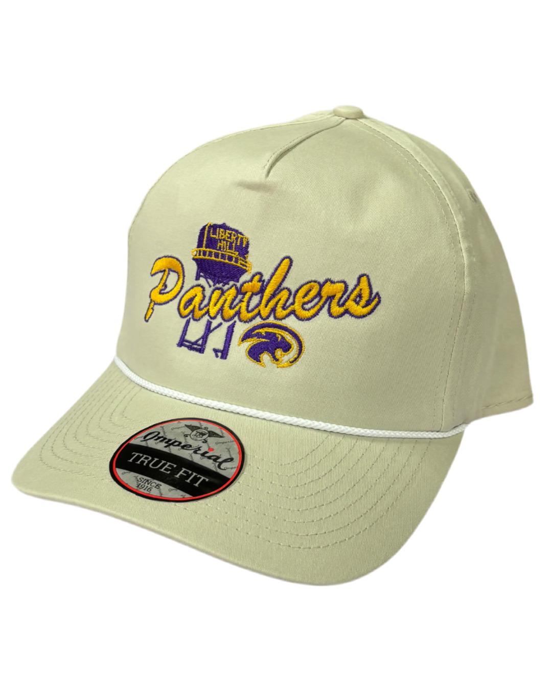 Imperial Panthers Mural Khaki Rope Snapback Hat