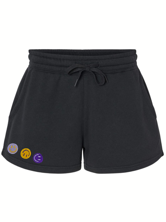 Panther Shorts Smiley Purple