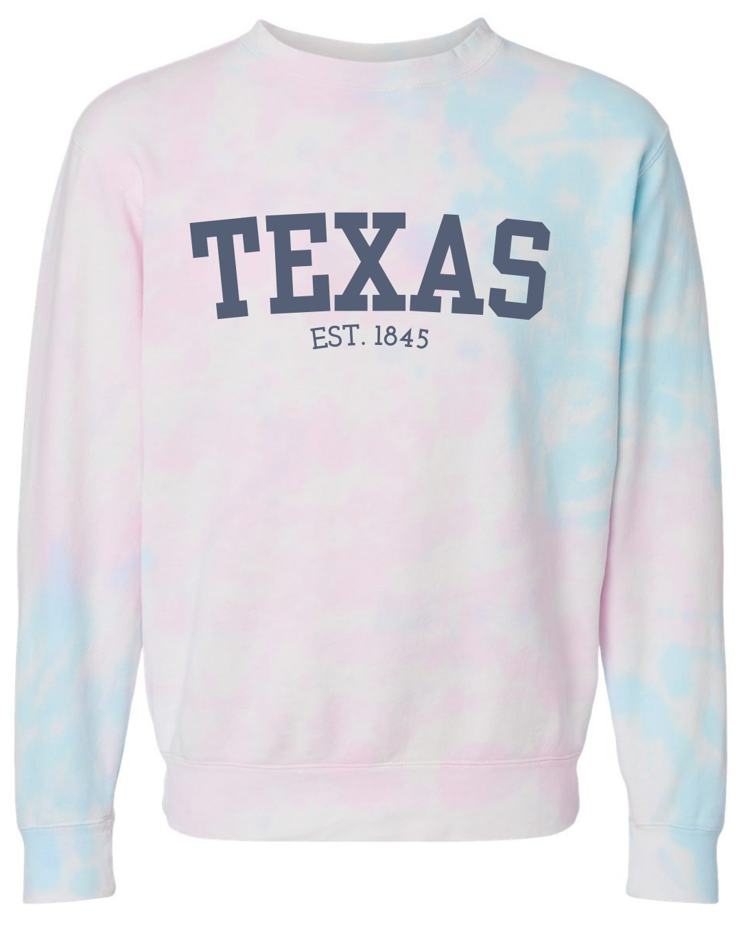 Cotton Candy Texas Crewneck