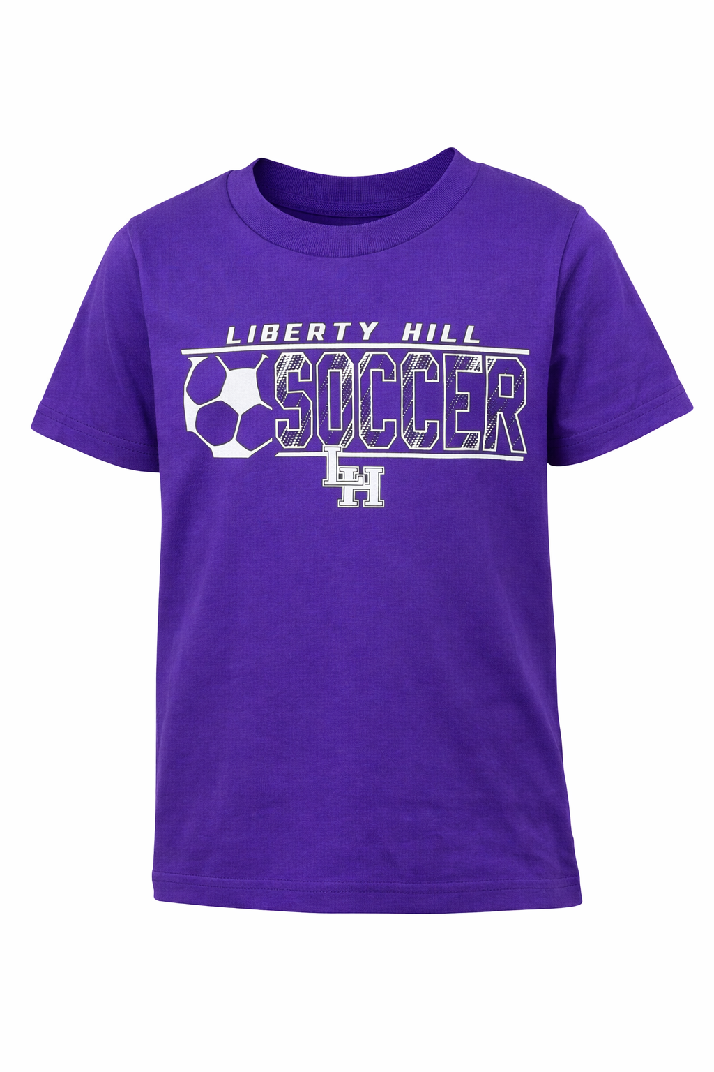 Liberty Hill Soccer Purple T-Shirt