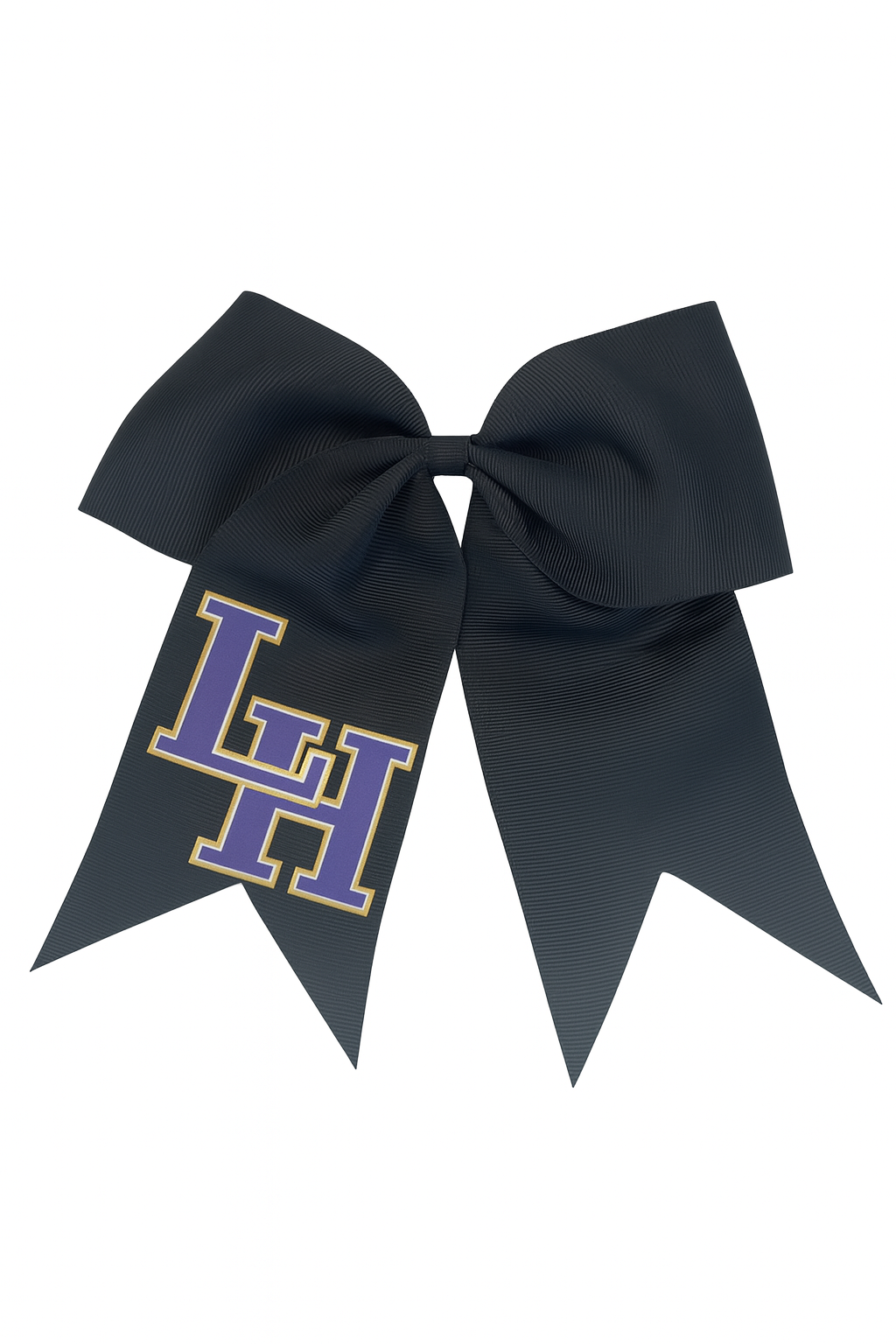 Cheer Bow Black With LH