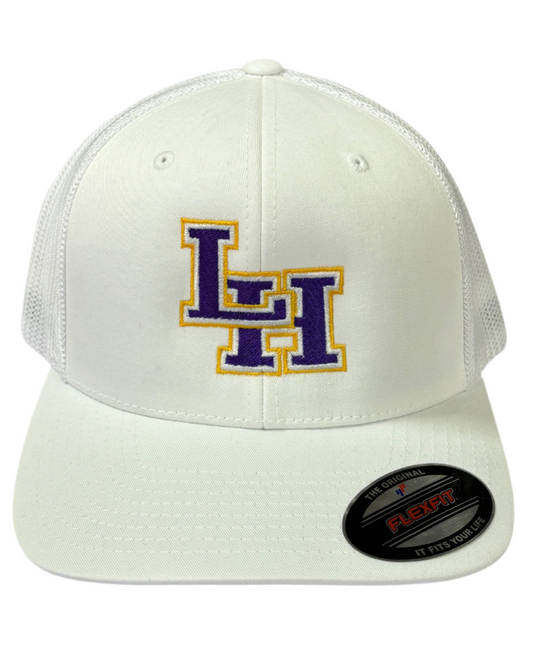 LH White Flexfit Hat