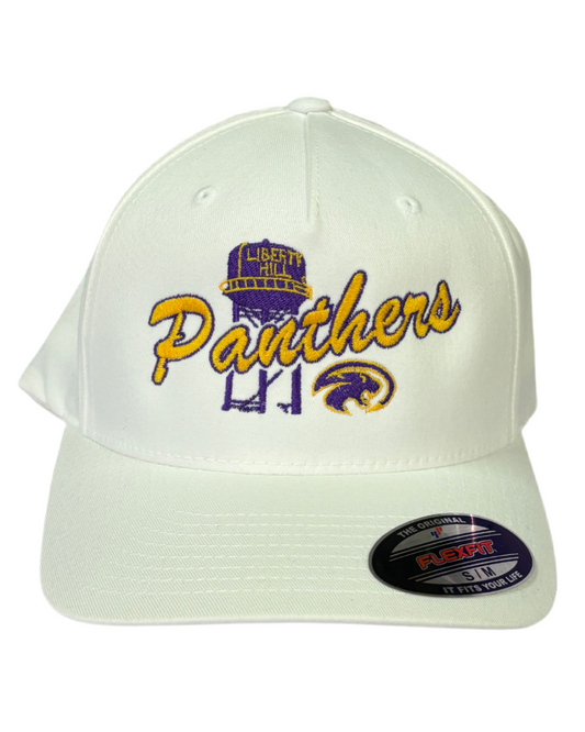 Flexfit Panthers Mural White  Hat