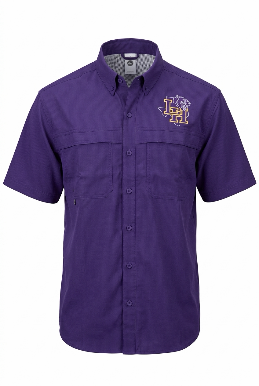 Texas Roaring Panther Fishing Shirt