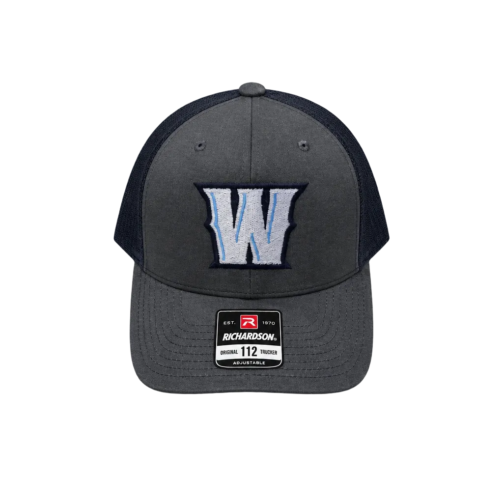 W Grey/Navy Richardson Hat