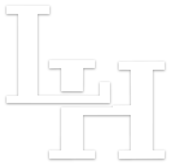 LH Transfer Sticker White