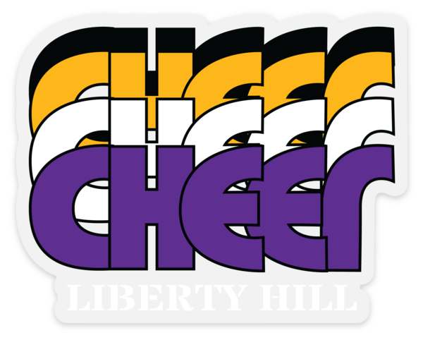 LH Cheer Sticker