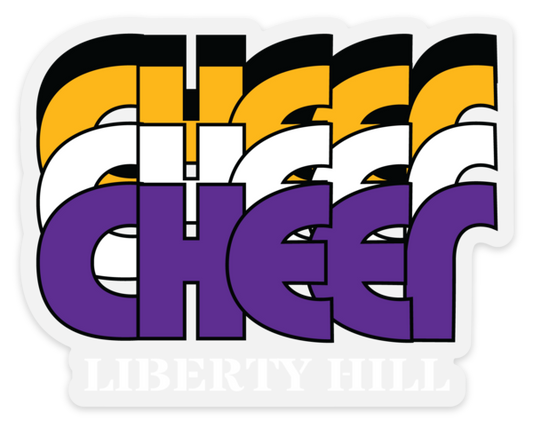 LH Cheer Sticker