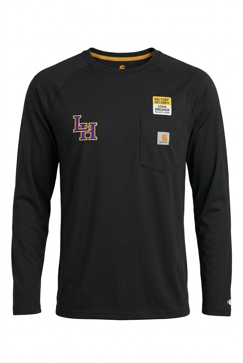 Black Carhartt LH Pocket T-Shirt