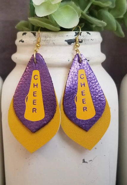 Cheerleader Drop Earring