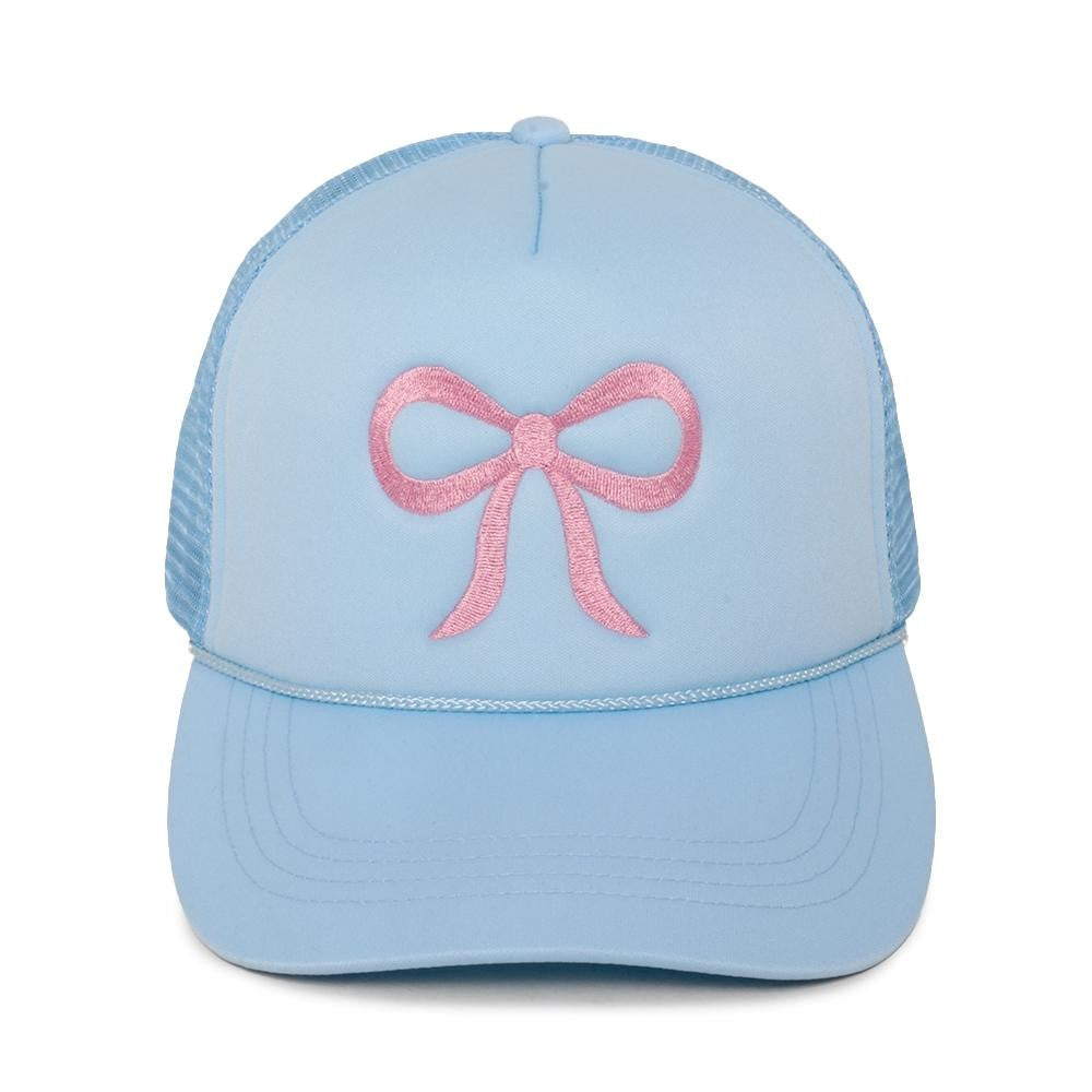 Pink Bow Rope Snapback Hat