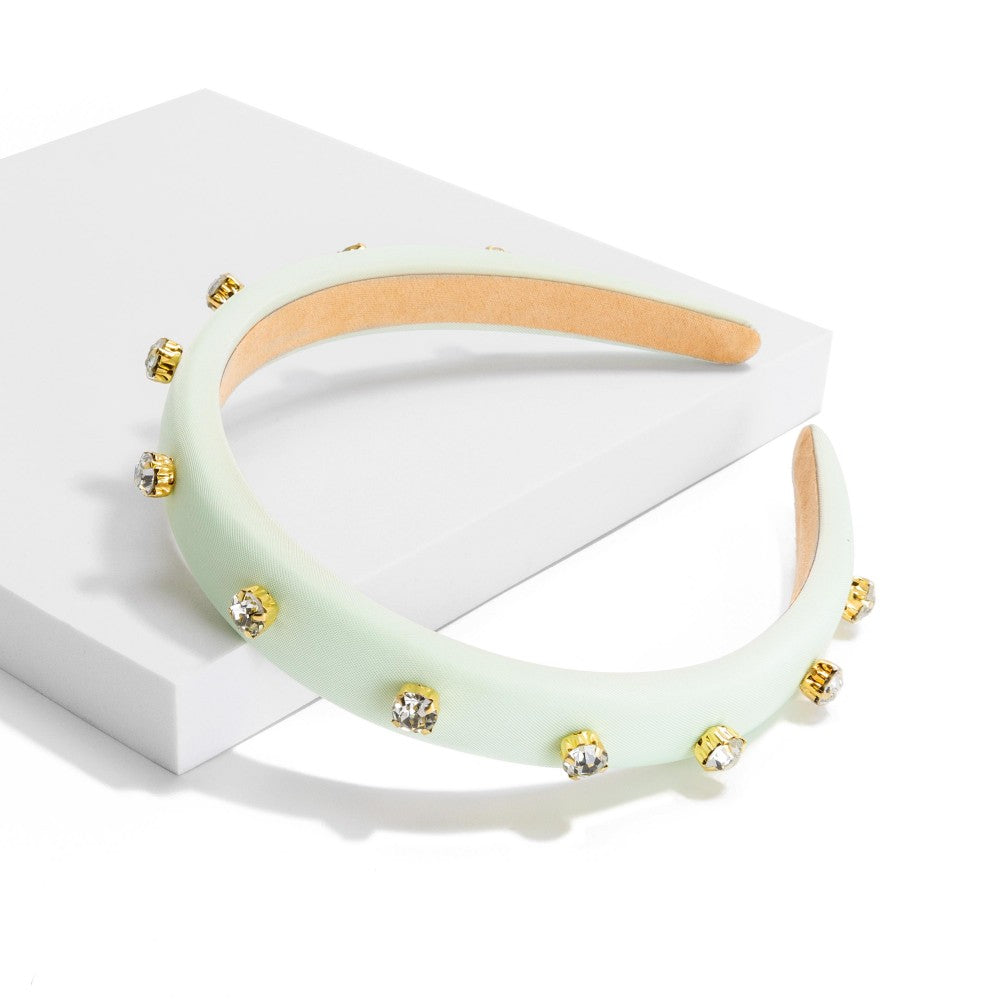 Cushioned Rhinestone Headband